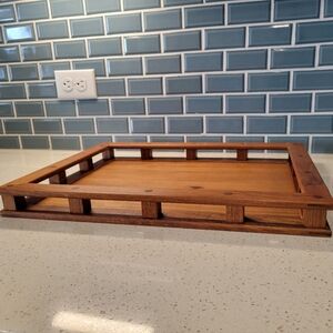 Vintage Dansk Teak Wood Serving Tray. 60s Mid-century.